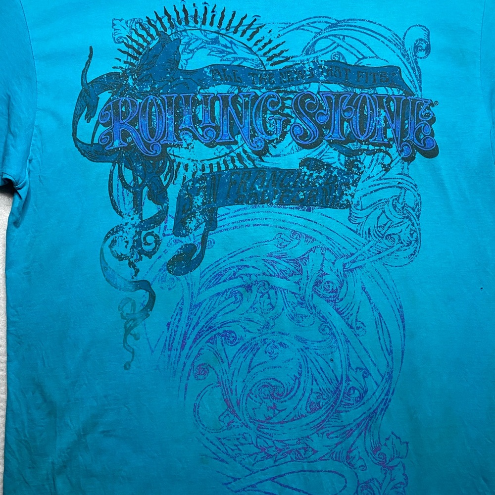 Rolling Stone Collection Men's XL Distressed Shirt